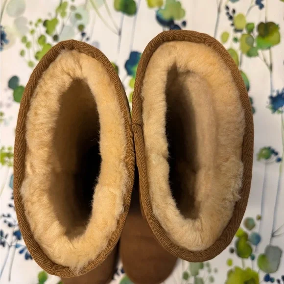 UGG Classic Tall Tan Boots - Picture 3 of 9